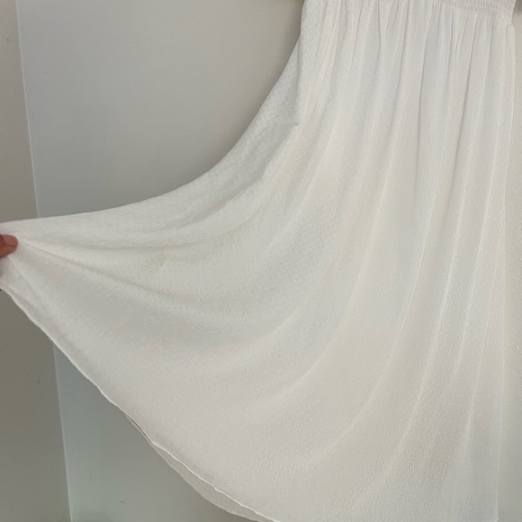 NWT DKNY White V-Neck Dress - Picture 5 of 10